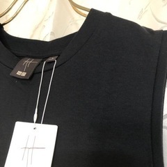 新品❣️ユニクロワンピース伸縮性ありの画像
