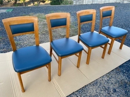 食卓5点セット　岡山県南、お届け組立費込み