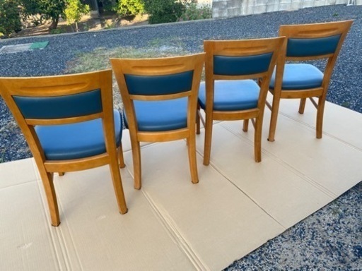 食卓5点セット　岡山県南、お届け組立費込み