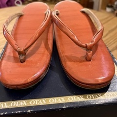 草履　煉瓦色の画像