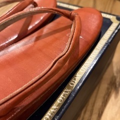 草履　煉瓦色の画像