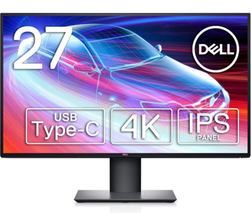 Dell U2720QM 27インチ 4K モニター usb-c