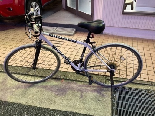 クロスバイク　ホワイト