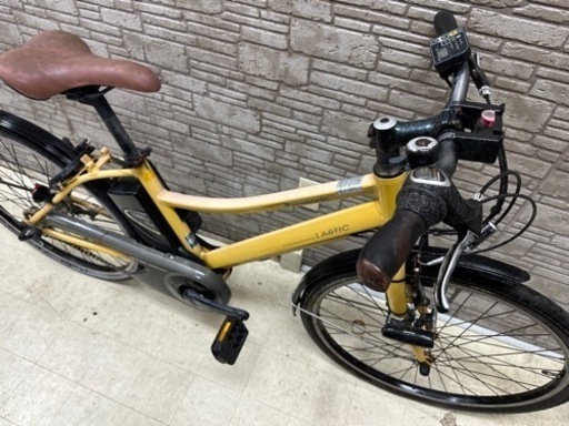 サマーSALE  東京23区配達無料　新基準 Panasonic パナソニック　ラスティック　8.9Ah 電動自転車☆中古☆パナ 353