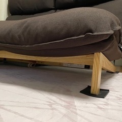 値下げしました！ソファー　リクライニング　無印ソファーの画像