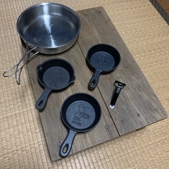 取りに来られる方　チャムス　フライパン　ミニスキレット（ドリンク...