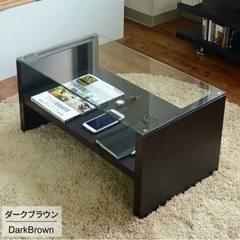 ガラステーブル センターテーブルの画像