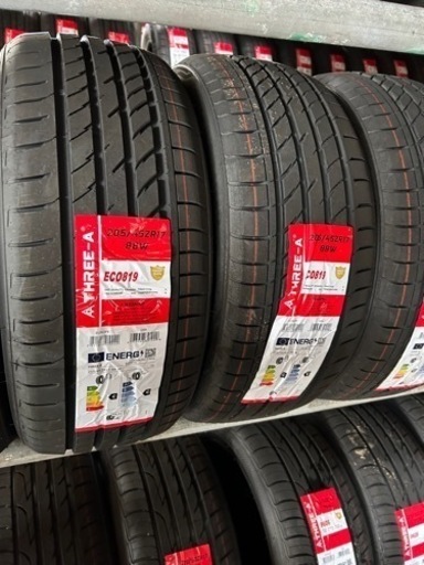 新品4本. 205/45/17. タイヤ交換コミコミ、愛知県大府市、アマン 