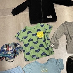 男の子80 90 上下セット　アウター　ジャンバー　上着　パーカーの画像
