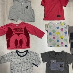 男の子80 90 上下セット　アウター　ジャンバー　上着　パーカーの画像