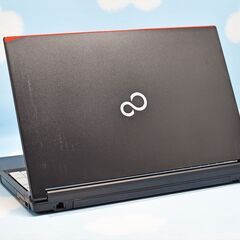 全国配送可♪ 富士通、第6世代Corei3搭載！　WiFi、Bluetooth、 大容量 500GB HDD 大特価  ノートパソコン♪ CD DVD  WPS Office YouTube 学生 主婦 初心者さん 初期設定済みの画像