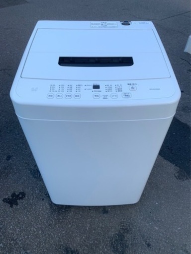 万代店　2022年　IRIS IAW-T451 WHITE アイリスオーヤマ　洗濯機　45L 美品