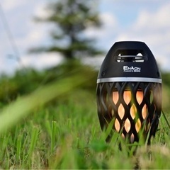 キャンプに最適🔥火踊るランタン型Bluetoothスピーカー✨の画像