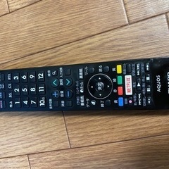 （受け取り者決定）SHARP AQUOS  50インチ　ジャンク品の画像