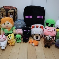 マインクラフト　マイクラ　ぬいぐるみ