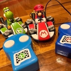 マリオ　ヨッシー　紐付きラジコンの画像