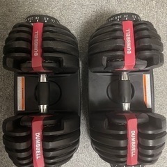 可変式ダンベル　２４ｋｇ