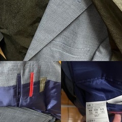 スーツ3セットとワークマンのジャケットの画像