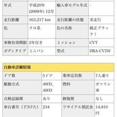 問い合わせ今日まで！超人気！デリカD5/超希少8ナンバー 予備検査付きの画像