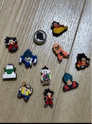 【新品/未使用】ドラゴンボール　ジビッツ  クロックス　アクセサリー　11点セット