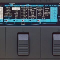 【受付終了】ZOOM マルチエフェクター 1010 取説 アダプター付き エレキ ギターの画像