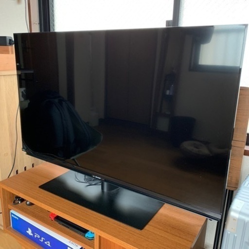 【美品】シャープ 43V型 液晶テレビ AQUOS 4T-C43DL1 4K チューナー内蔵 Android TV (2021年モデル)