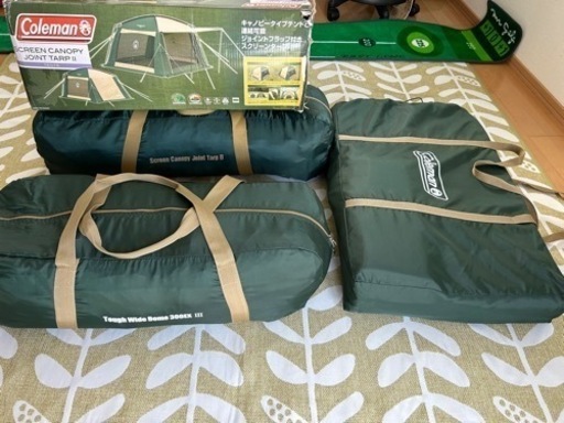 コールマン　300EXテント　スタートパッケージ＋タープ
