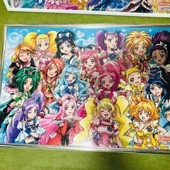 プリキュア のパズル完成品　額縁付き　2個セットの画像