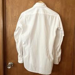 美品　メーカーズシャツ鎌倉 　カッタウェイカラー　コットンツイル　37-81　made in Japan　ホリゾンタルの画像