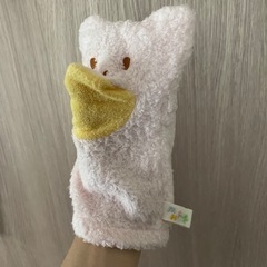 【未使用】バスミトン　ベビー　ミキハウスの画像