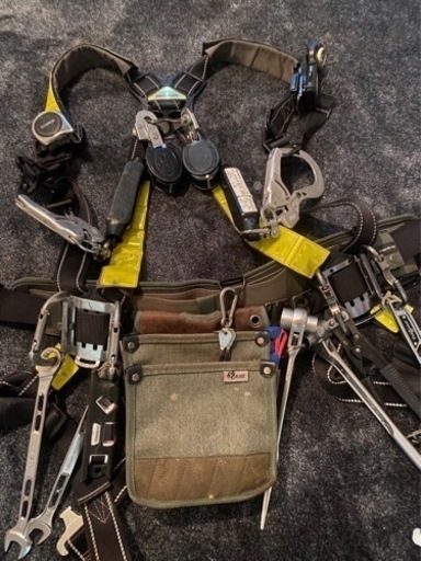 腰道具　鳶　重量鳶　ハーネス