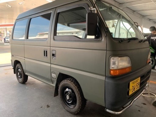 (決まりました)ホンダ　アクティストリート　艶消しオリーブドラブ