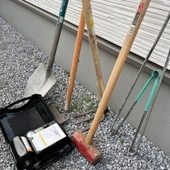 ⭐️只今取引き中⭐️スコップ、ハンマー、鍬(道具色々)