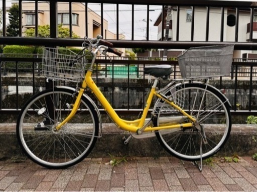シティサイクル（ママチャリ）カゴ付き
