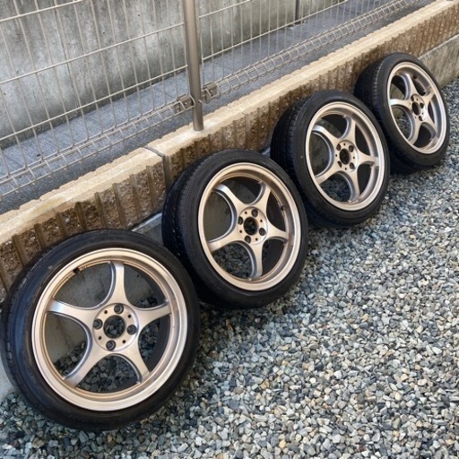 5zigen 16インチ  5.5j ホイール タイヤ 4本 セット