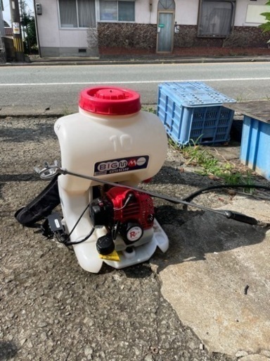 背負式噴霧器エンジン　背負式動墳
