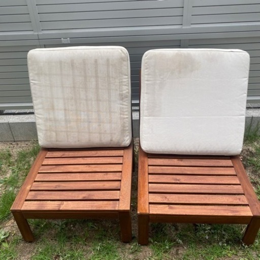 【IKEA】屋外用　チェア　ソファ　※表示価格は2脚4点　別売り可能