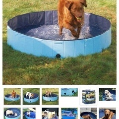 大型犬用ドッグプール　1度のみ使用