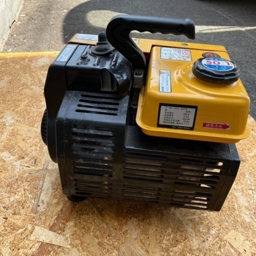 小型 発電機 スズキ SX650R エンジン始動、動作OK 5.5A 50Hz
