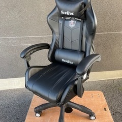 受付終了【大特価／超美品】早い者勝ち❗️ゲーミングチェア　SUP BOX ほぼ新品状態です❗️