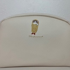 mofusand ポーチ ワンポイント(えび)