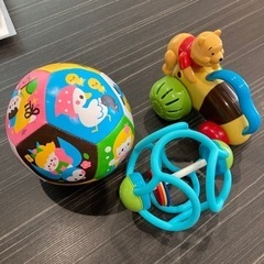 【取引者確定】ボール2個&プーさんカー　3点セット