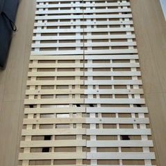 取引中　すのこベット　シングルサイズ　折りたたみの画像