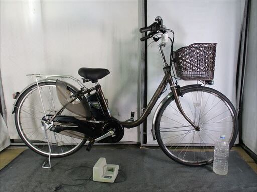 C939★整備済み　中古電動自転車　Panasonic　VIVIEX　ブラウン★【26インチ　13.2Ahバッテリー良好】
