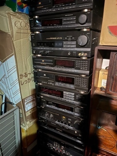 昭和レトロシステムオーディオSONYリバティー7150-2セット！715/1