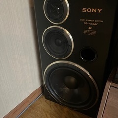 昭和レトロシステムオーディオSONYリバティー7150-2セット！715/1セットレコードプレーヤー付き他850CD付きの画像