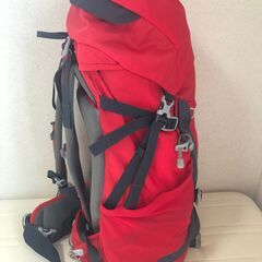 登山ザック　バーグハウス　エクスプローラ　40ℓ　赤　使用頻度少の画像