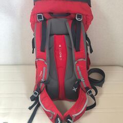 登山ザック　バーグハウス　エクスプローラ　40ℓ　赤　使用頻度少の画像