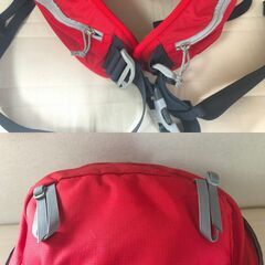 登山ザック　バーグハウス　エクスプローラ　40ℓ　赤　使用頻度少の画像
