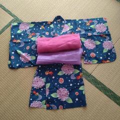 子供用浴衣　ワンピースの画像